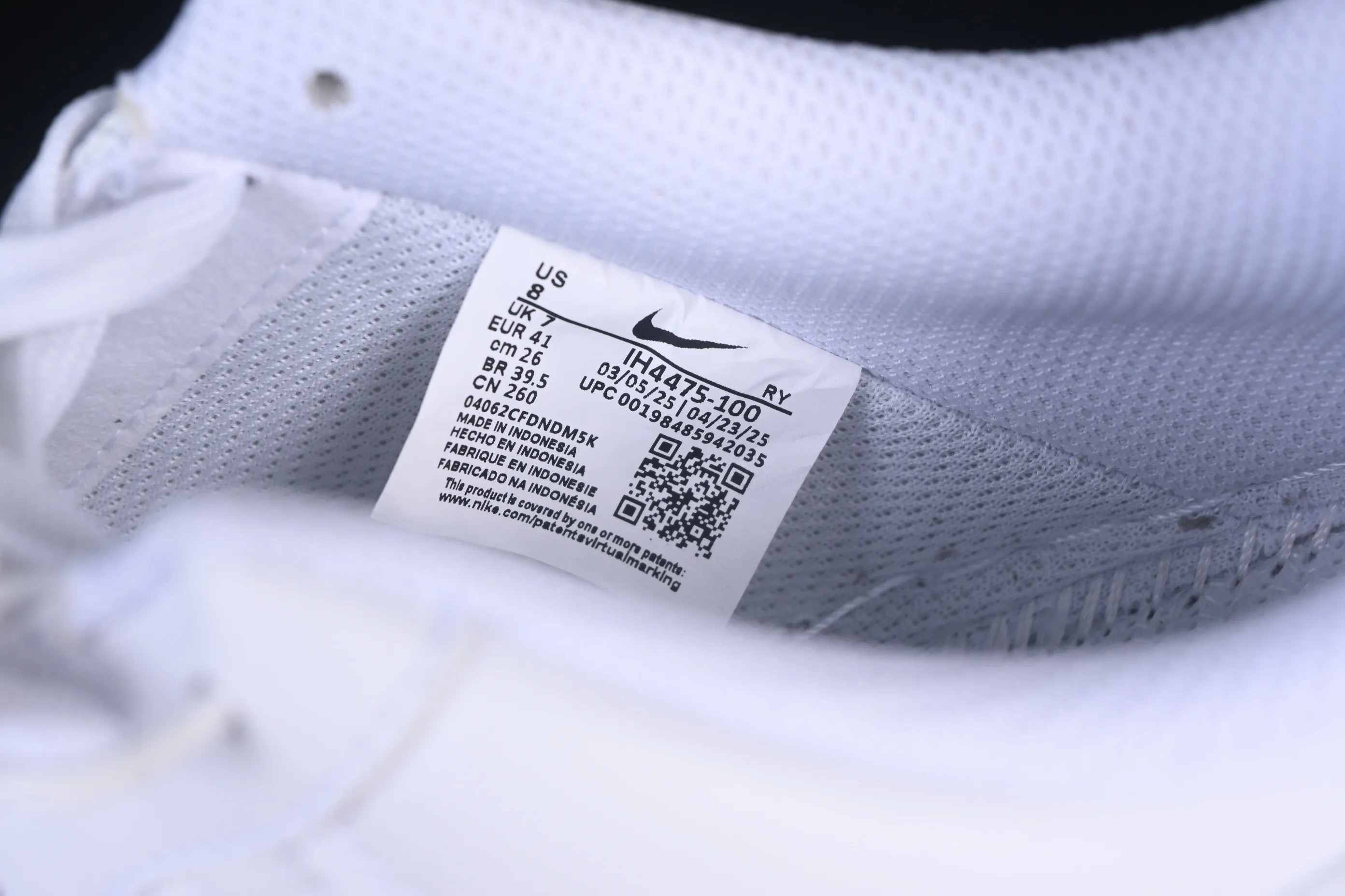 All categories Nk Air Force 1 Air Force series Nk Air Force 1 Low Air Force low-top Nike Air Force 1'07 Low Air Force 1 low-top casual sneakers IH4475-100